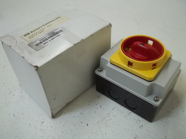 ADVANCED COTNROLS INC.  179744 CAM SWITCHES NSMP