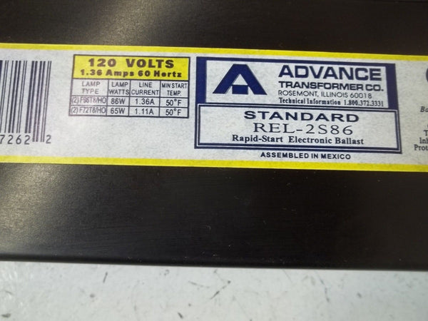 ADVANCE REL2S86 BALLAST 120V NSMP