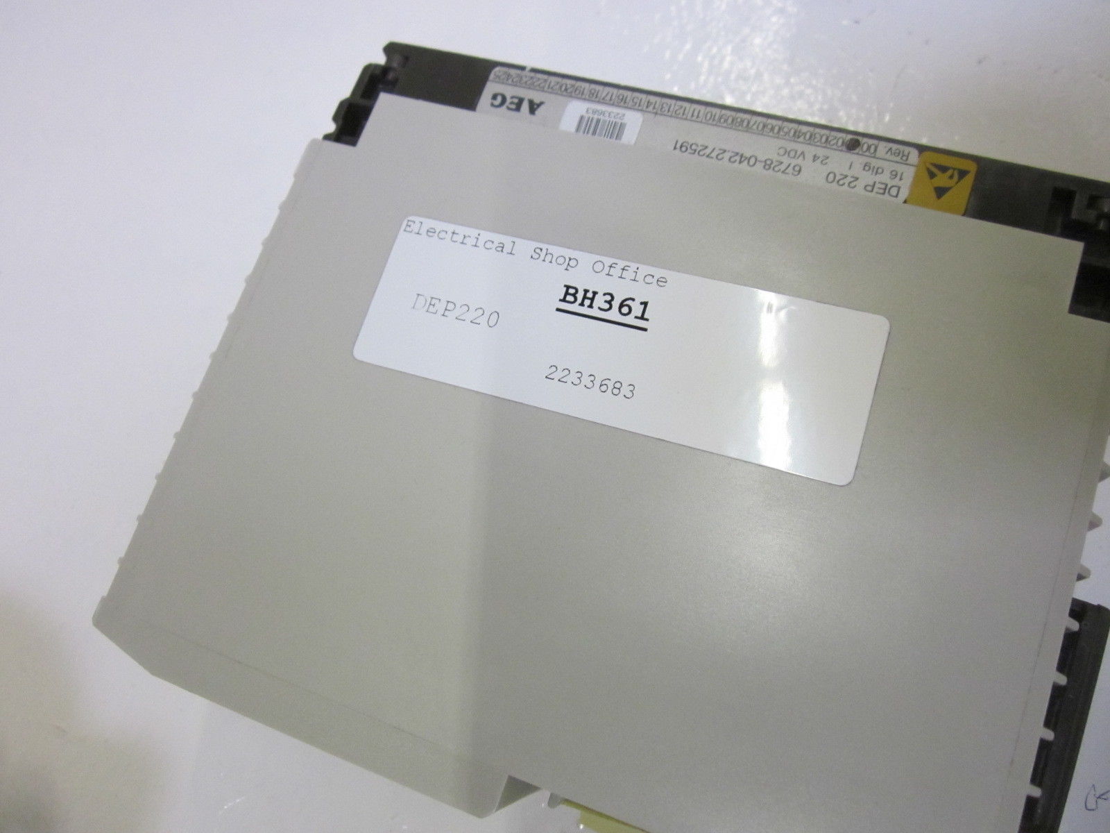 AEG DEP 220 24VDC  INPUT MODULE UNMP