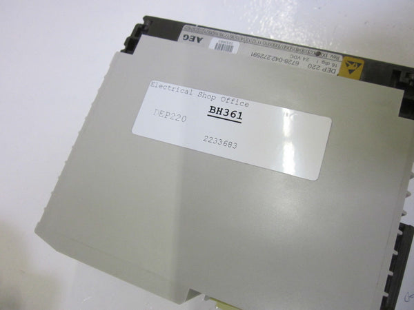AEG DEP 220 24VDC  INPUT MODULE UNMP
