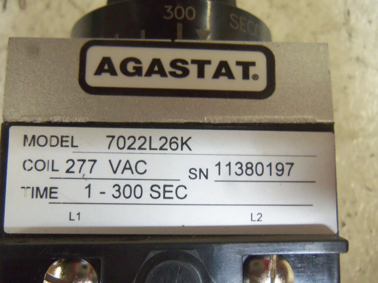 AGASTAT 7022L26K RELAY UNMP