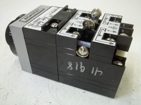 AGASTAT 7024AC TIMING DELAY 1.5-15 SEC. 120V NSNP