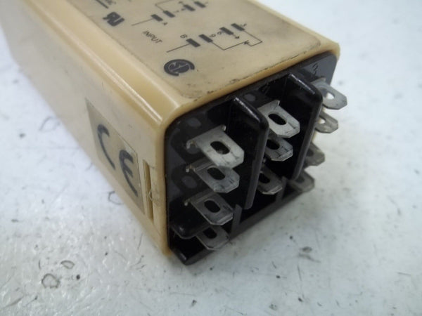 AGASTAT STARX012XSACXA ON DELAY TIMER 1-30S 120VAC/DC UNMP