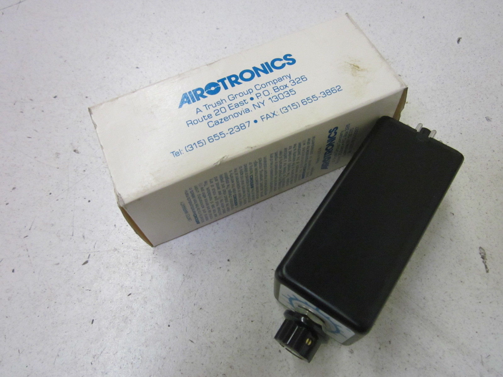 AIROTRONICS TDD1006A1 TIME DELAY RELAY .2-6 SEC. NSMP