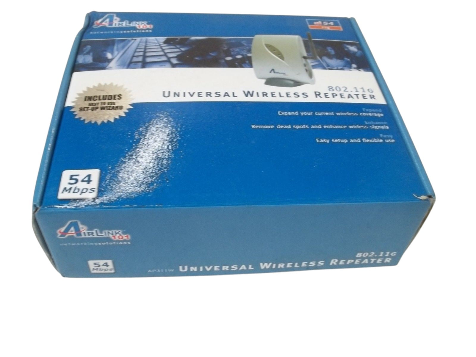 AIR LINK101 802.11G UNIVERSAL WIRELESS REPEATER NSMP