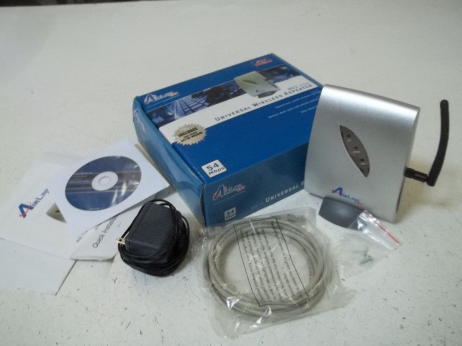 AIR LINK101 802.11G UNIVERSAL WIRELESS REPEATER NSMP