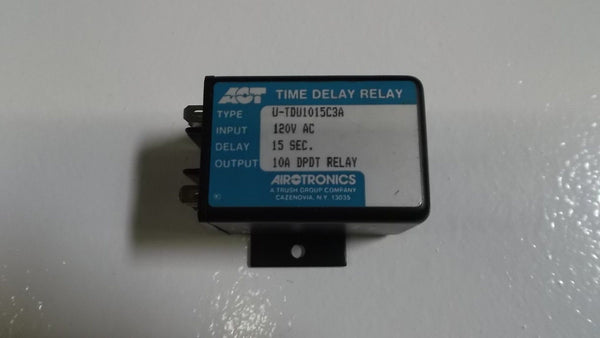 AIROTRONICS U-TDU1015C3A TIME DELAY RELAY 15 SEC. UNMP