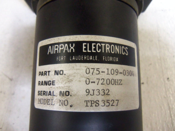 AIRPAX ELECTRONICS 075-109-0304 GAUGE UNMP