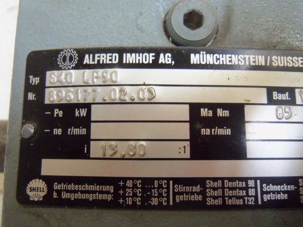 ALFRED S40 LP90 GEAR DRIVE UNMP
