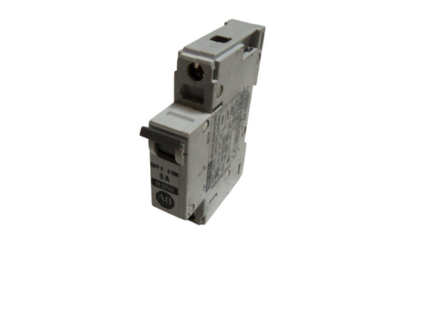 ALLEN BRADLEY 1492-CB1H050 SER. B CIRCUIT BREAKER 5A UNMP