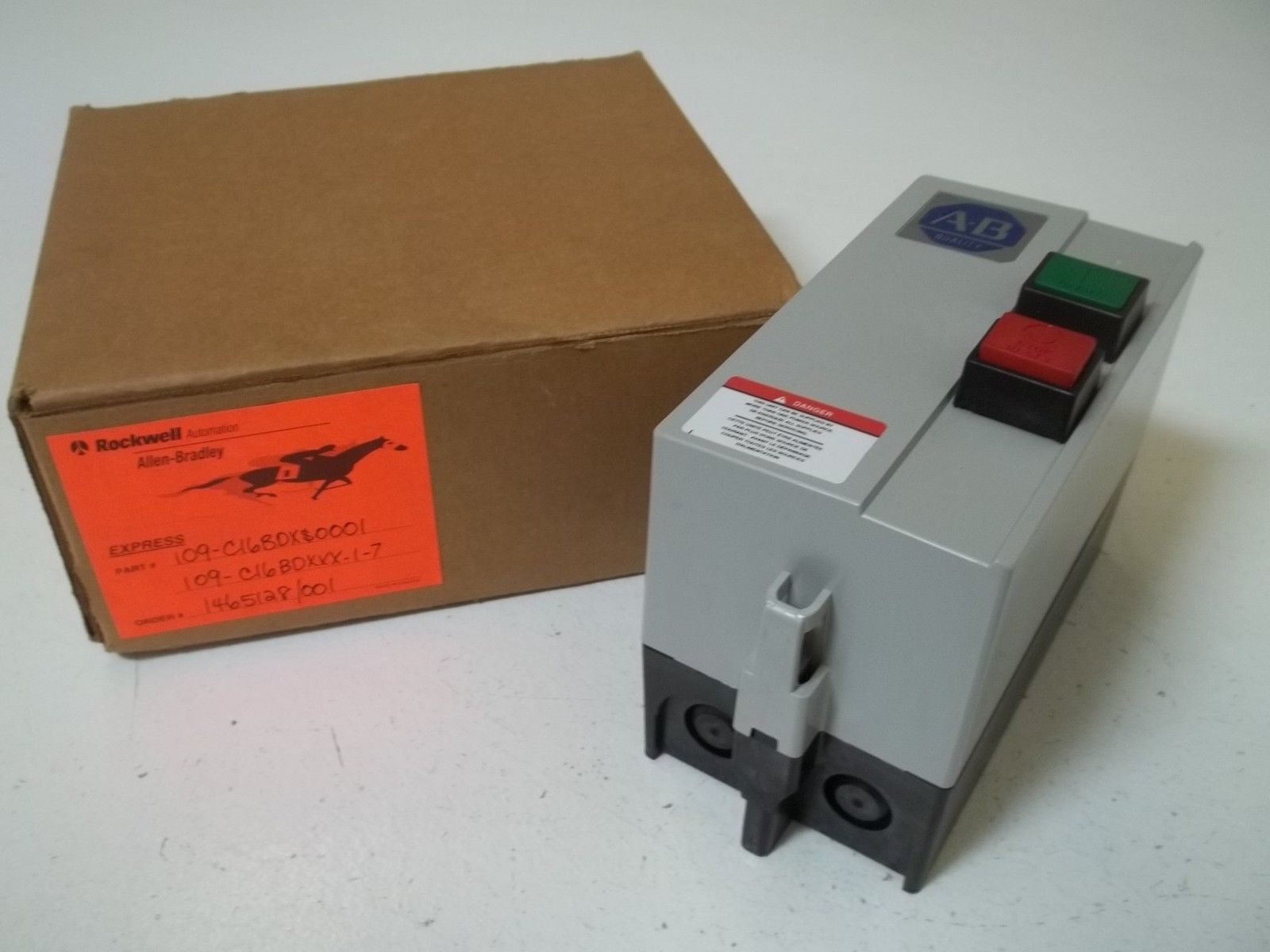 ALLEN BRADLEY 109-C16BDXXX1-7 SER. A STARTER NSMP