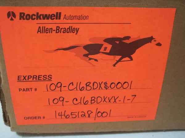 ALLEN BRADLEY 109-C16BDXXX1-7 SER. A STARTER NSMP
