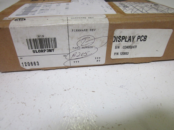 ALLEN BRADLEY 120663 DISPLAY BOARD  NSMP