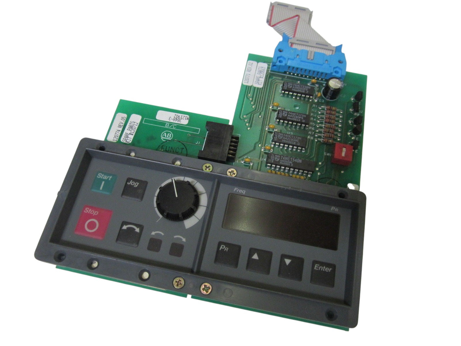 ALLEN BRADLEY 120774  KEYPAD DISPLAY ASSEMBLY PANEL UNMP