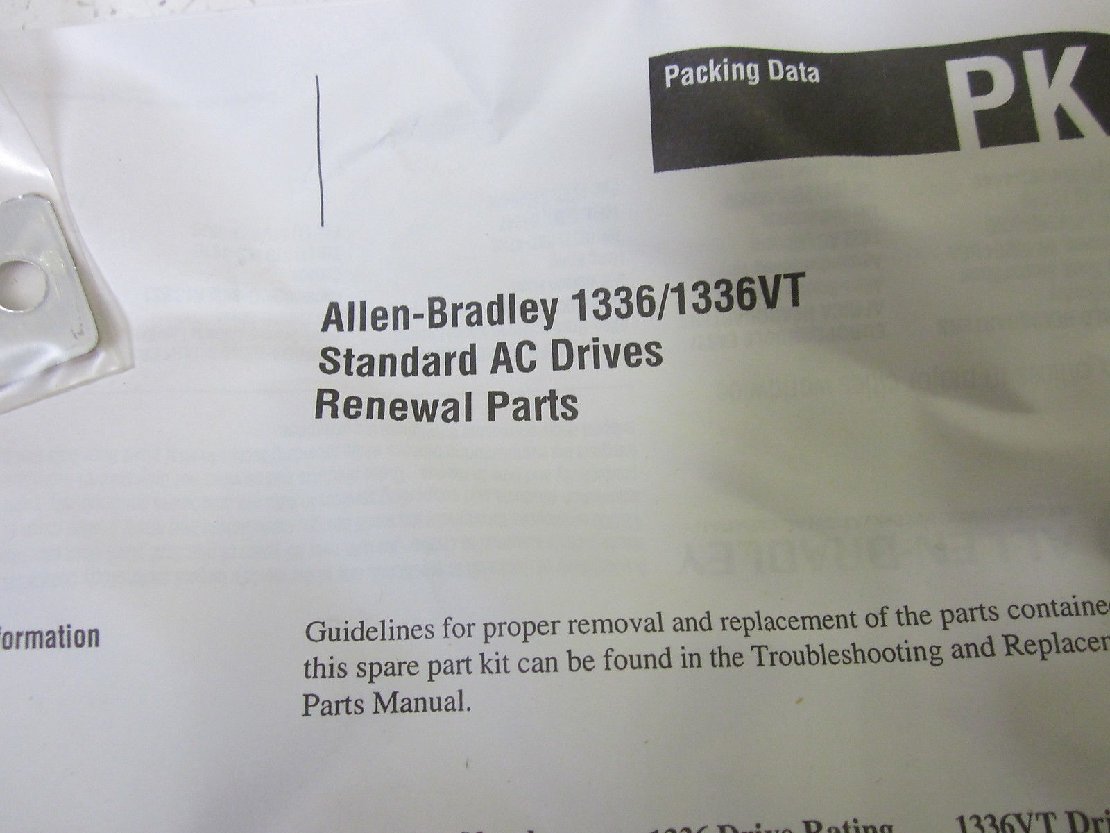 ALLEN BRADLEY 120774 KEYPAD DISPLAY ASSEMBLY PANEL NSMP