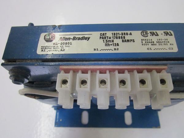 ALLEN BRADLEY 1321-3R8-A LINE REACTOR UNMP