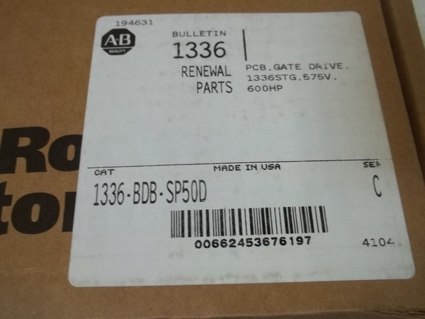ALLEN BRADLEY 1336-BDB-SP50D SER. C  NSMP