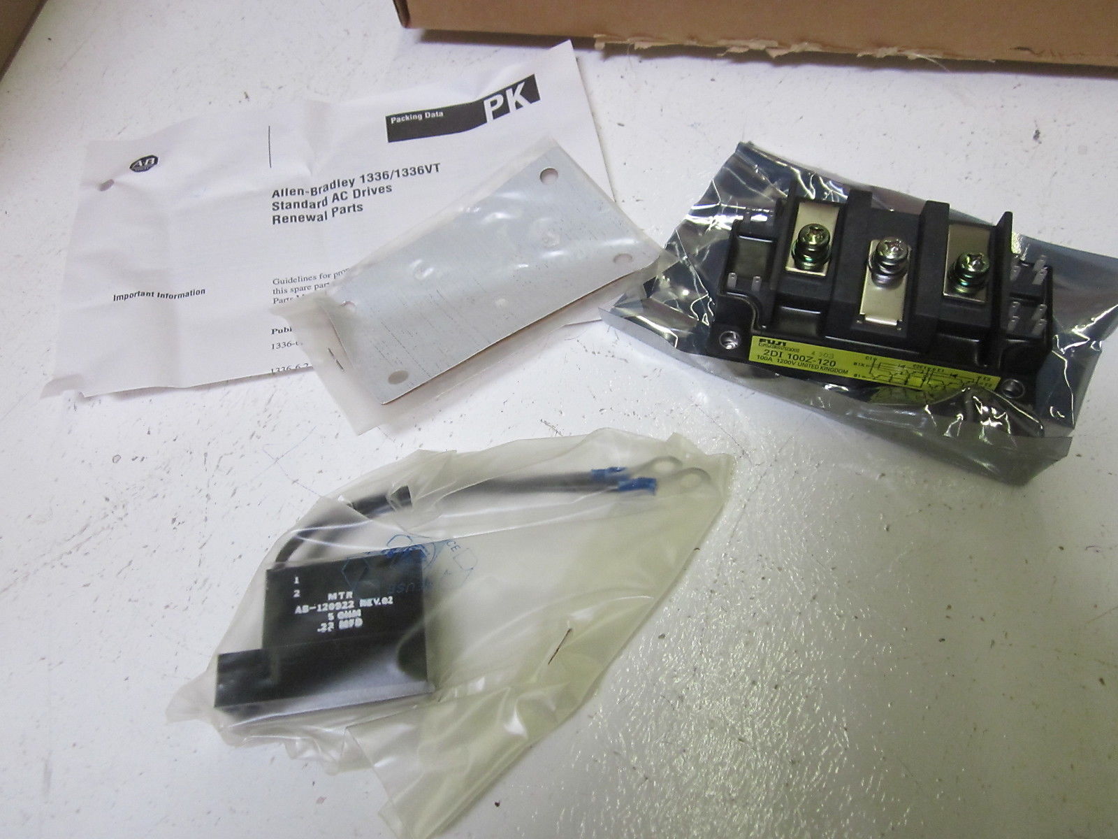 ALLEN BRADLEY 135768 REV.02 TRANSISTOR KIT 460V NSMP