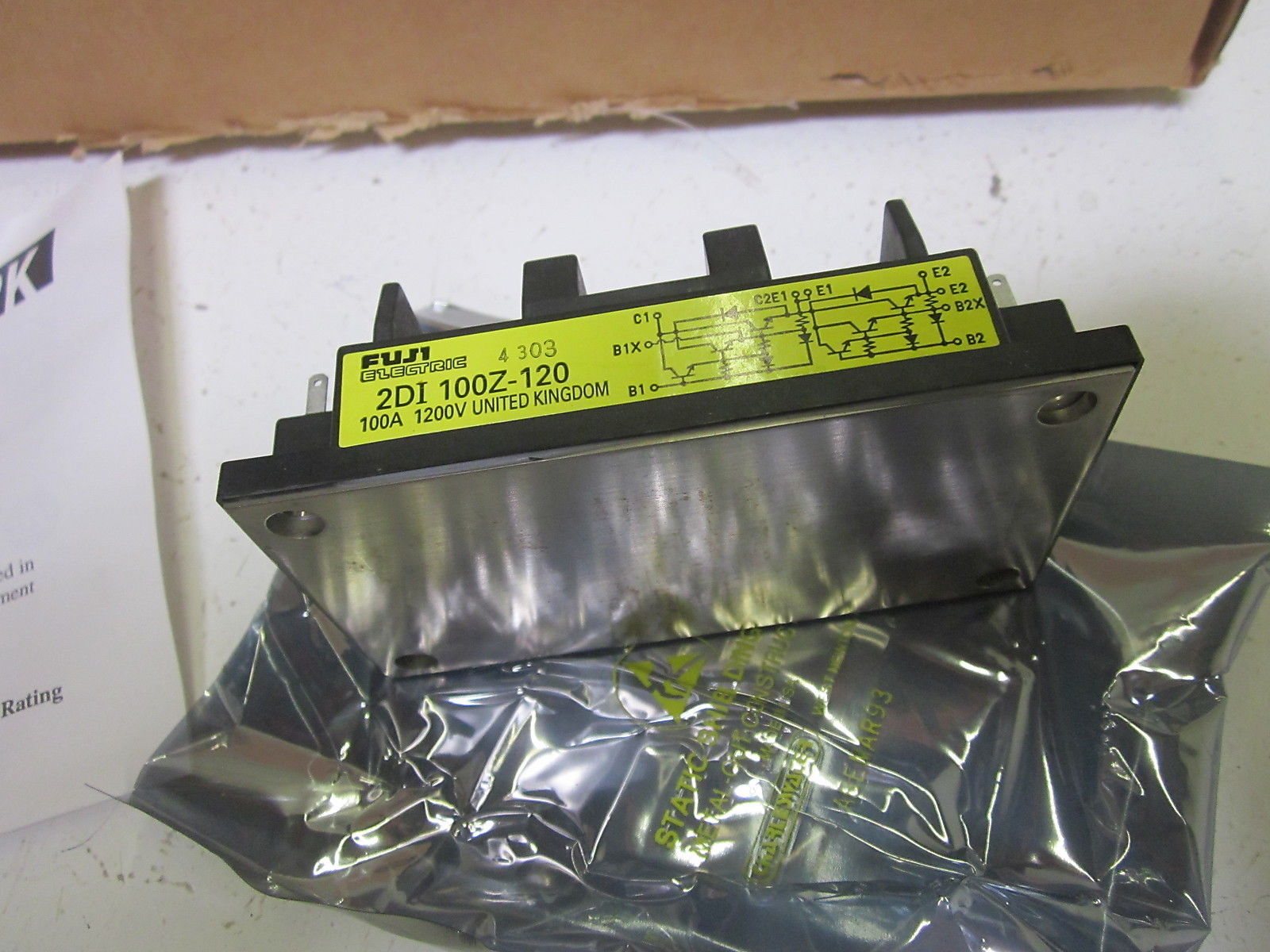 ALLEN BRADLEY 135768 REV.02 TRANSISTOR KIT 460V NSMP
