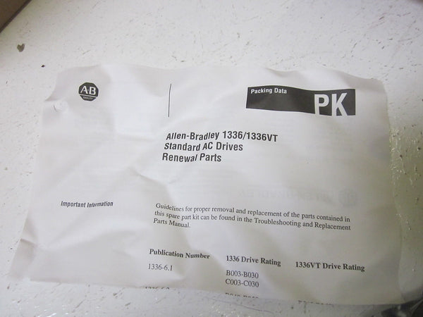 ALLEN BRADLEY 135773 REV.02  PRECHARGE SW KIT NSMP