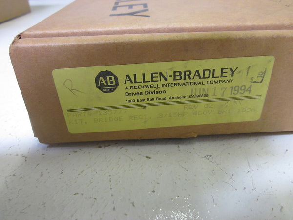ALLEN BRADLEY 135777 REV.02 BRIDGE RECT. KIT 460V NSMP