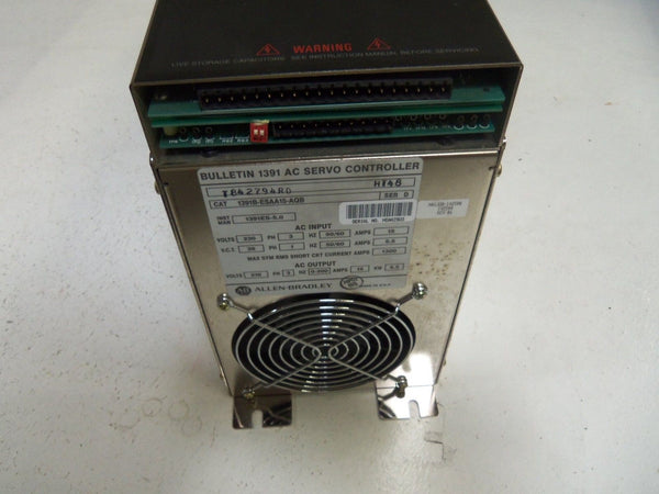 ALLEN BRADLEY 1391B-ESAA15-AQB SER. D SERVO CONTROLLER NSMP