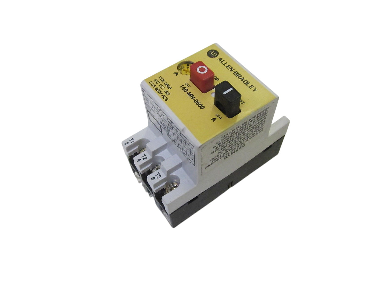 ALLEN BRADLEY 140-MN-0600 SER.A STARTER UNMP