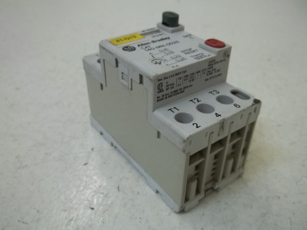 ALLEN BRADLEY 140-MN-0025 SER.C MANUAL MOTOR STARTER CIRCUIT BREAKER UNMP