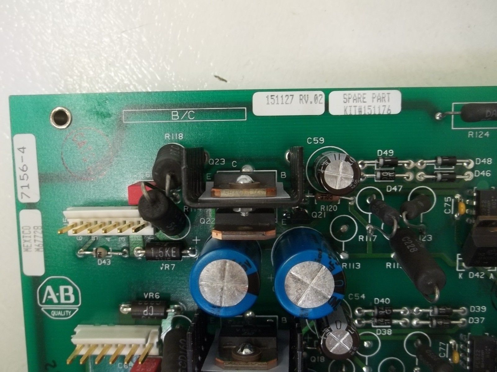 ALLEN BRADLEY 151176 BASE DRIVER/ POWER SUPPLY NSMP