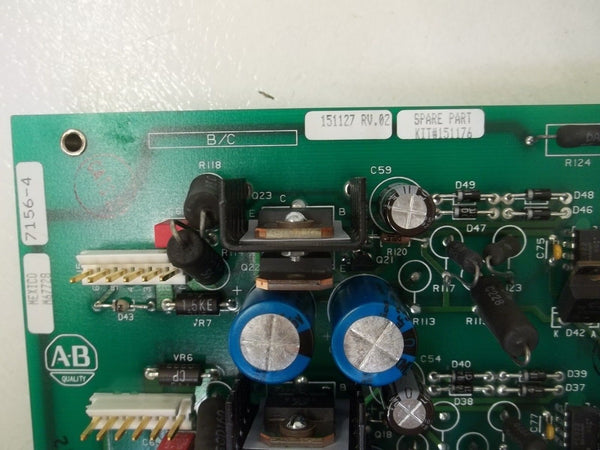 ALLEN BRADLEY 151176 BASE DRIVER/ POWER SUPPLY NSMP