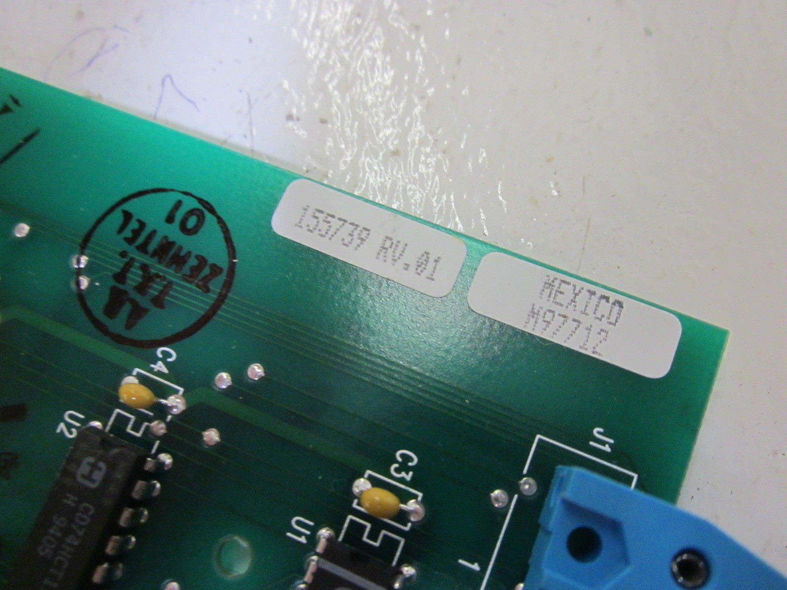 ALLEN BRADLEY 155739 REV.01 DISPLAY DRIVER UNMP