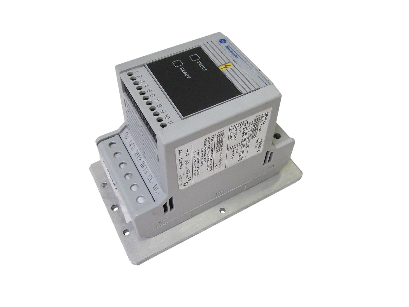 ALLEN BRADLEY 160-NX3 SER. C F/W 7.06 SPEED CONTROLLER (AS PICTURED) UNMP