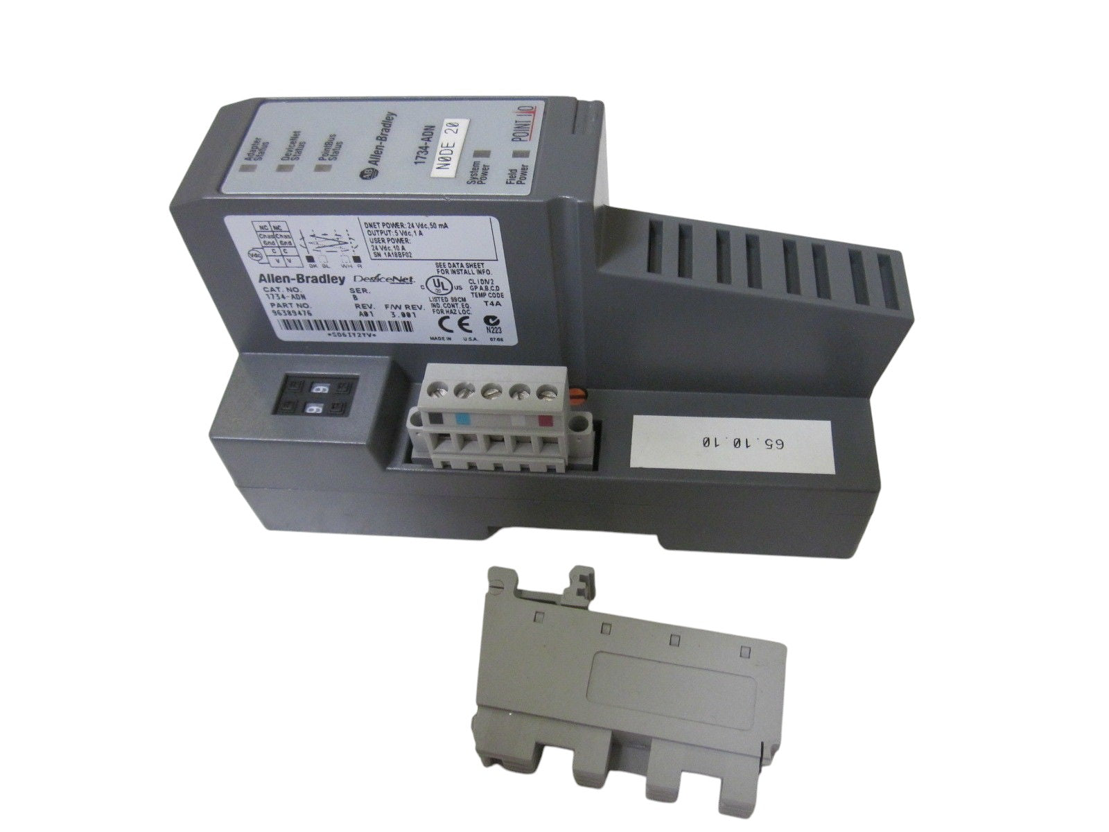 ALLEN BRADLEY 1734-ADN SER. B F/W 3.001 NSNP