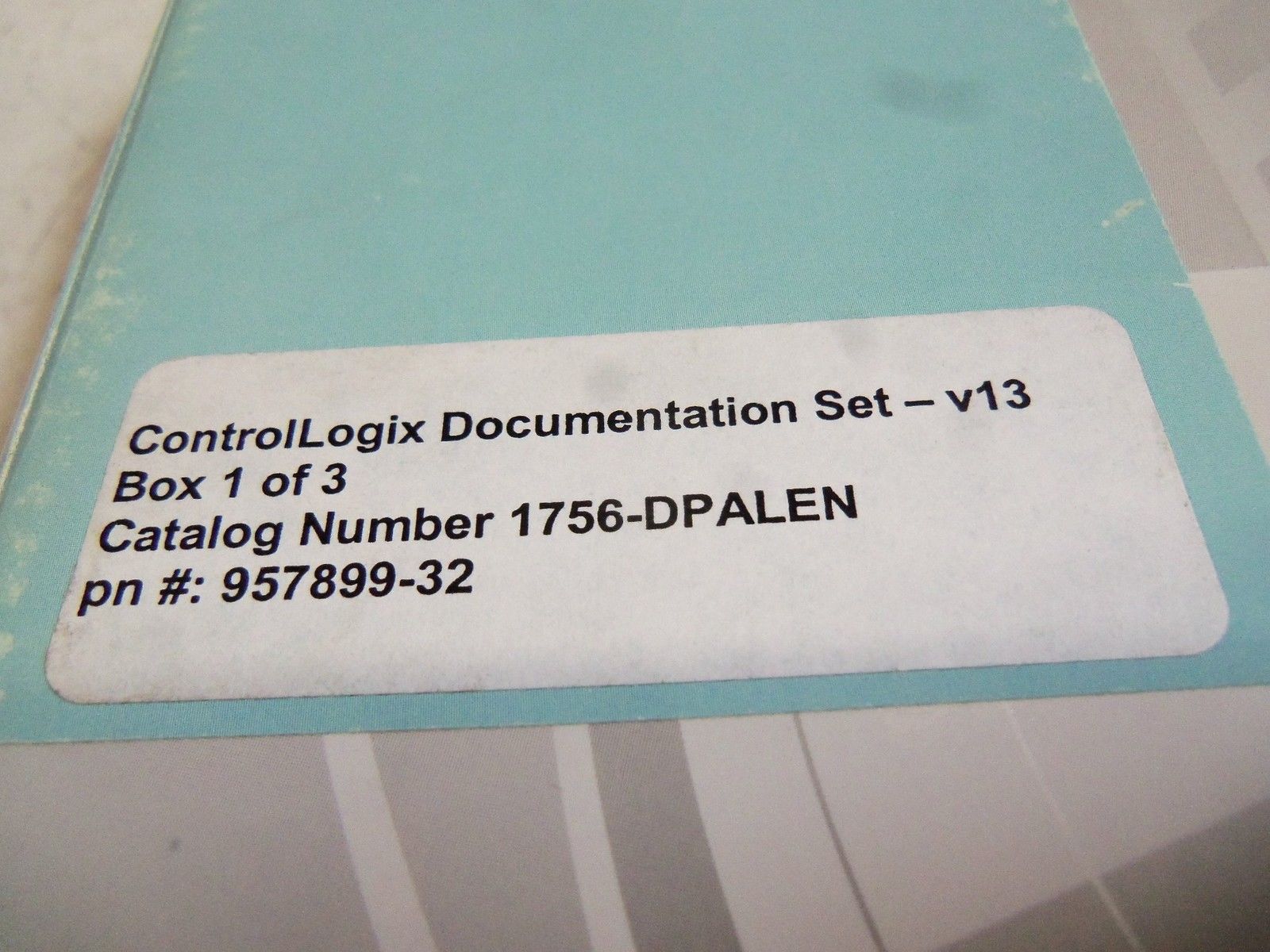 ALLEN BRADLEY 1746-DPALEN V13 DOCUMENTATION SET NSMP