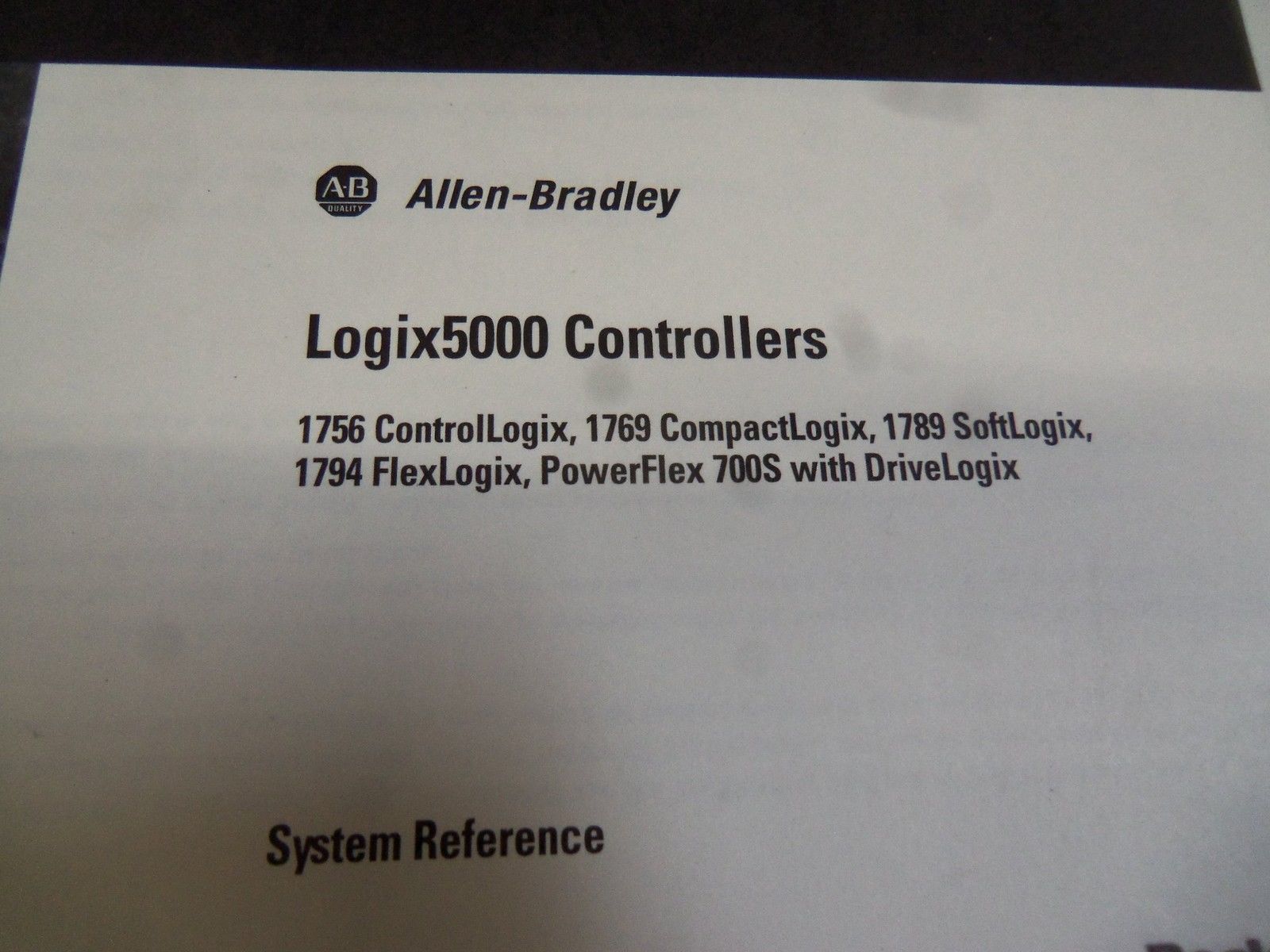 ALLEN BRADLEY 1746-DPALEN V13 DOCUMENTATION SET NSMP
