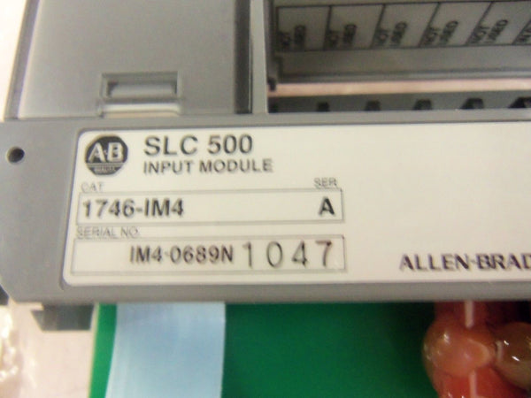 ALLEN BRADLEY 1746-IM4 SERIES A INPUT MODULE UNMP