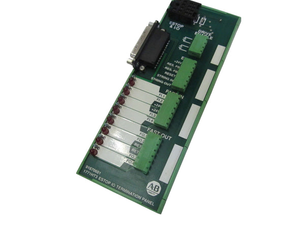 ALLEN BRADLEY 1771-HT3 91670601 ESTOP IO TERMINATION PANEL  UNMP