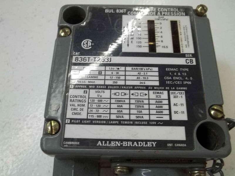 ALLEN  BRADLEY 836T-T253J SER. CB UNMP
