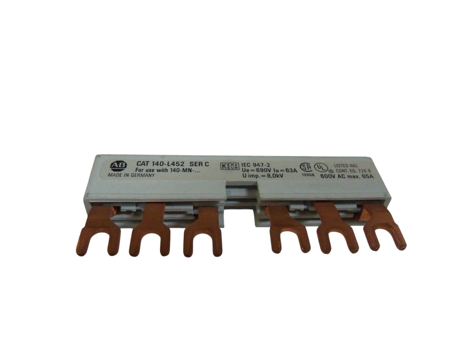 ALLEN BRADLEY 140-L452 SER. C COMMONING LINK UNMP