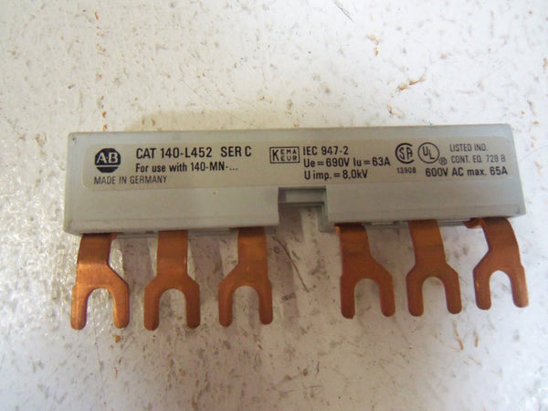 ALLEN BRADLEY 140-L452 SER. C COMMONING LINK UNMP