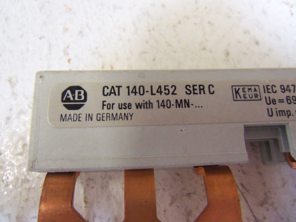 ALLEN BRADLEY 140-L452 SER. C COMMONING LINK UNMP