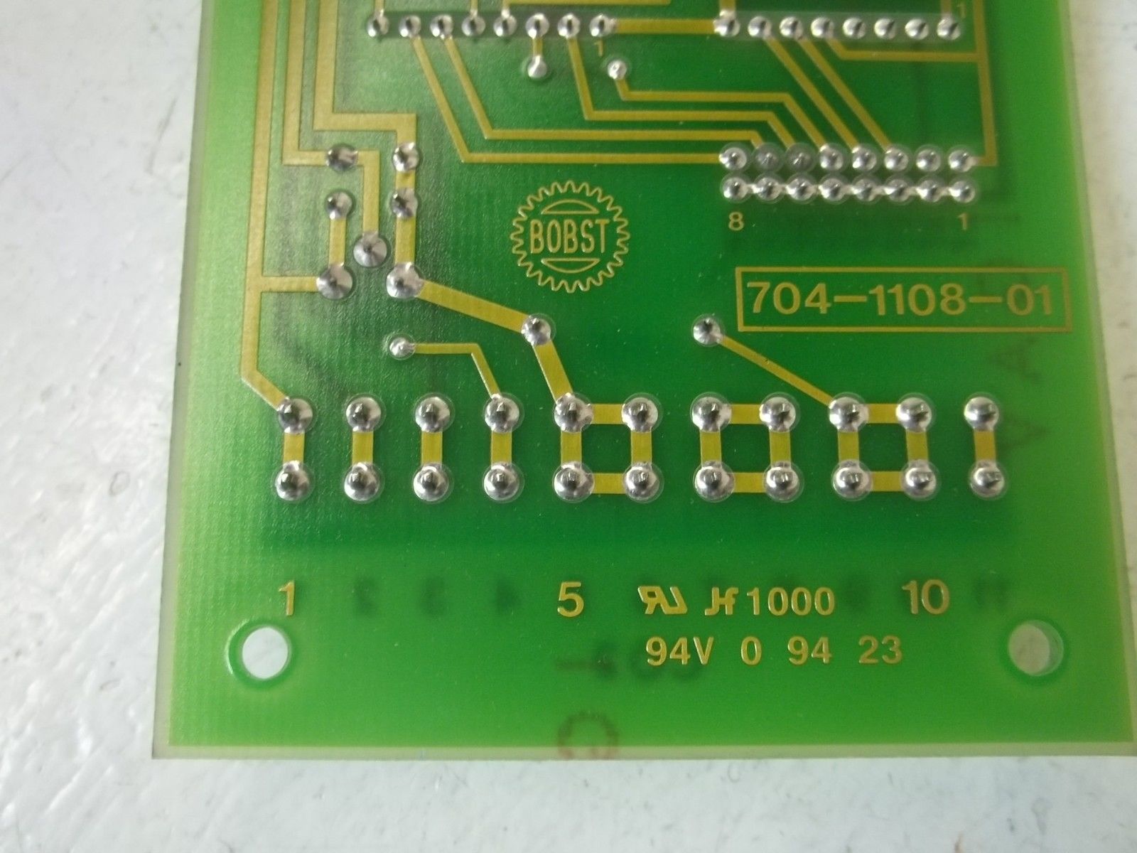 BOBST 704-1108-01 I/O BOARD UNMP