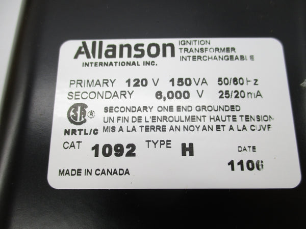 ALLANSON 1092H 120V NSMP