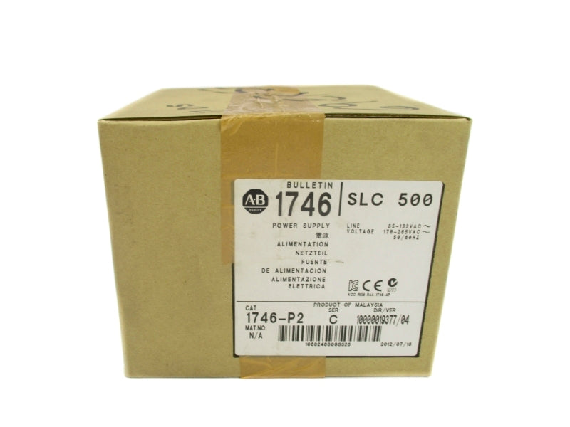 ALLEN BRADLEY 1746-P2 SER. C 170-265VAC DATE: 2012 NSFS