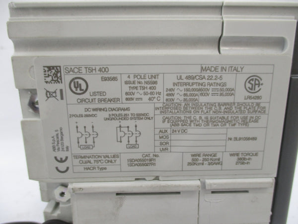 ABB SACET5H400 600V 400A NSNP