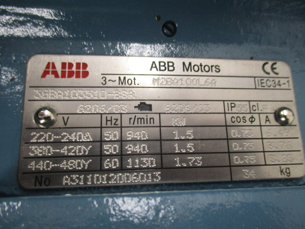 ABB 3GBA103510-BSA 440-480YV 3.83A NSMP