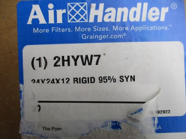 AIR HANDLER 2HYW7 24X24X12 NSMP