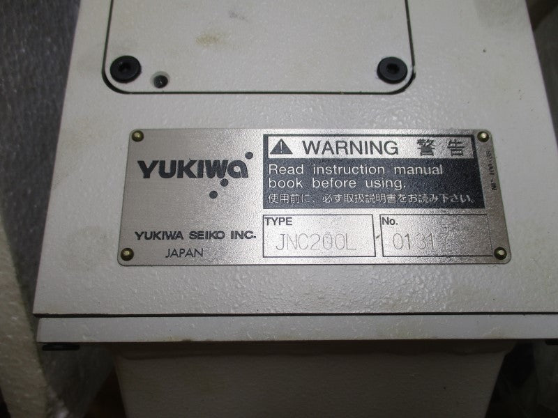 YUKIWA CNC ROTARY TABLE JNC200L NSMP