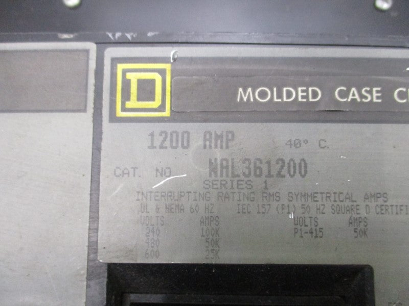 SQUARE D NAL361200 SER. 1 600V 1200A UNMP
