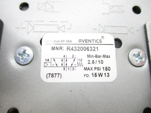 AVENTICS R432006321 GS-040061-0244 120VAC 150PSI NSMP